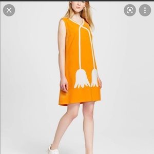 Marigold Yellow Mod Shift Dress from Victoria Beckham for Target